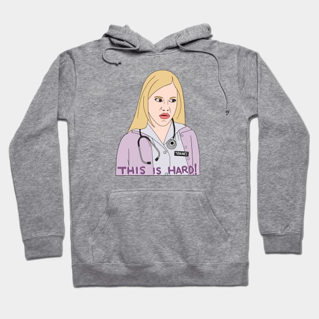 Nurse Trainee Pittman Hoodie by thecompassrose